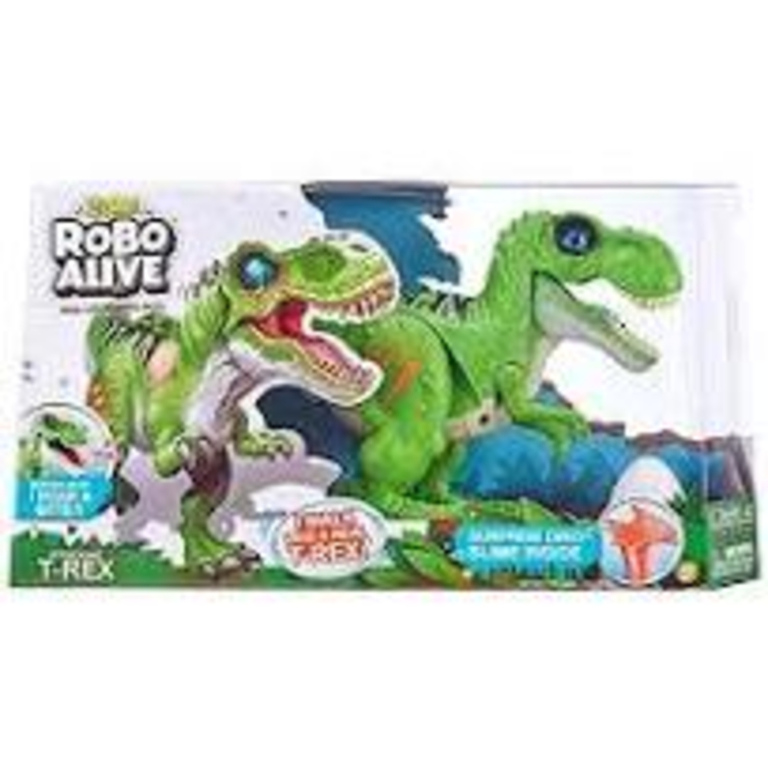 דינוזאור הולך עושה קולות  Robo Alive– T-Rex