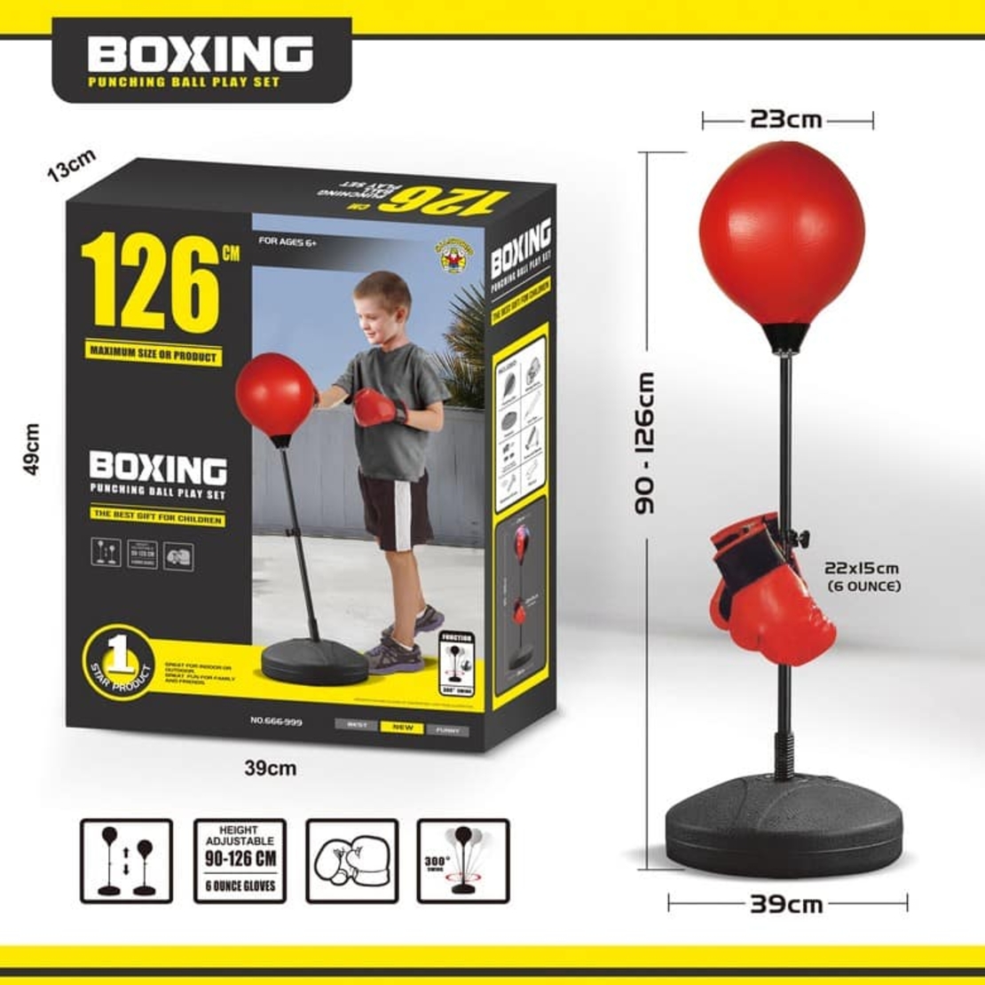 لكمة مع قفازات BOXING -