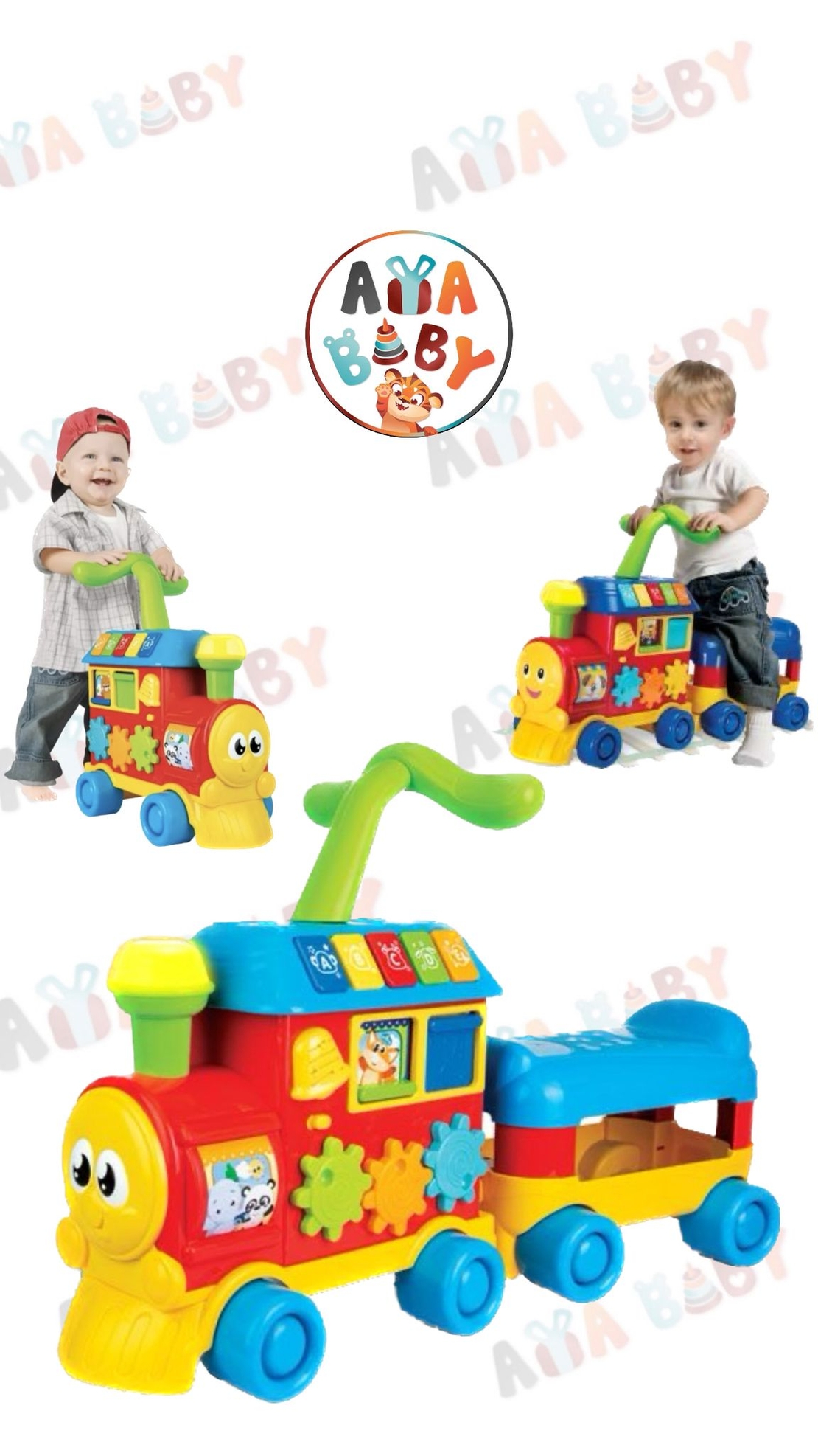 קטר אותיות האלף- בית Winfun