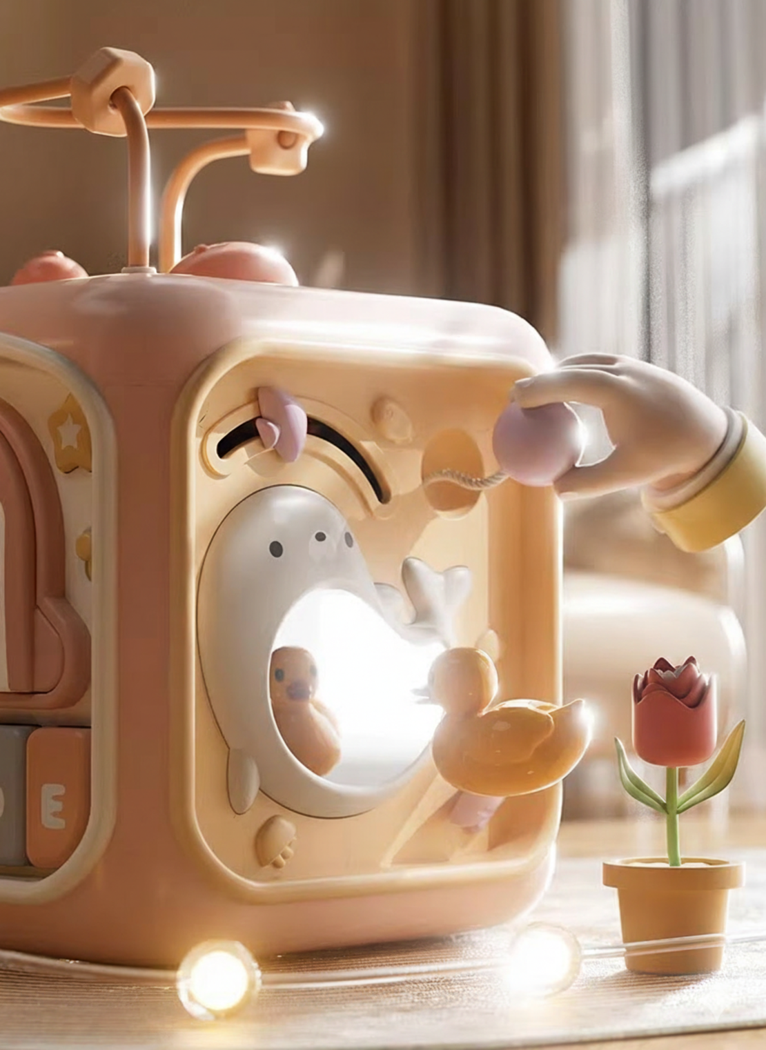 مكعب نشاط الطفل