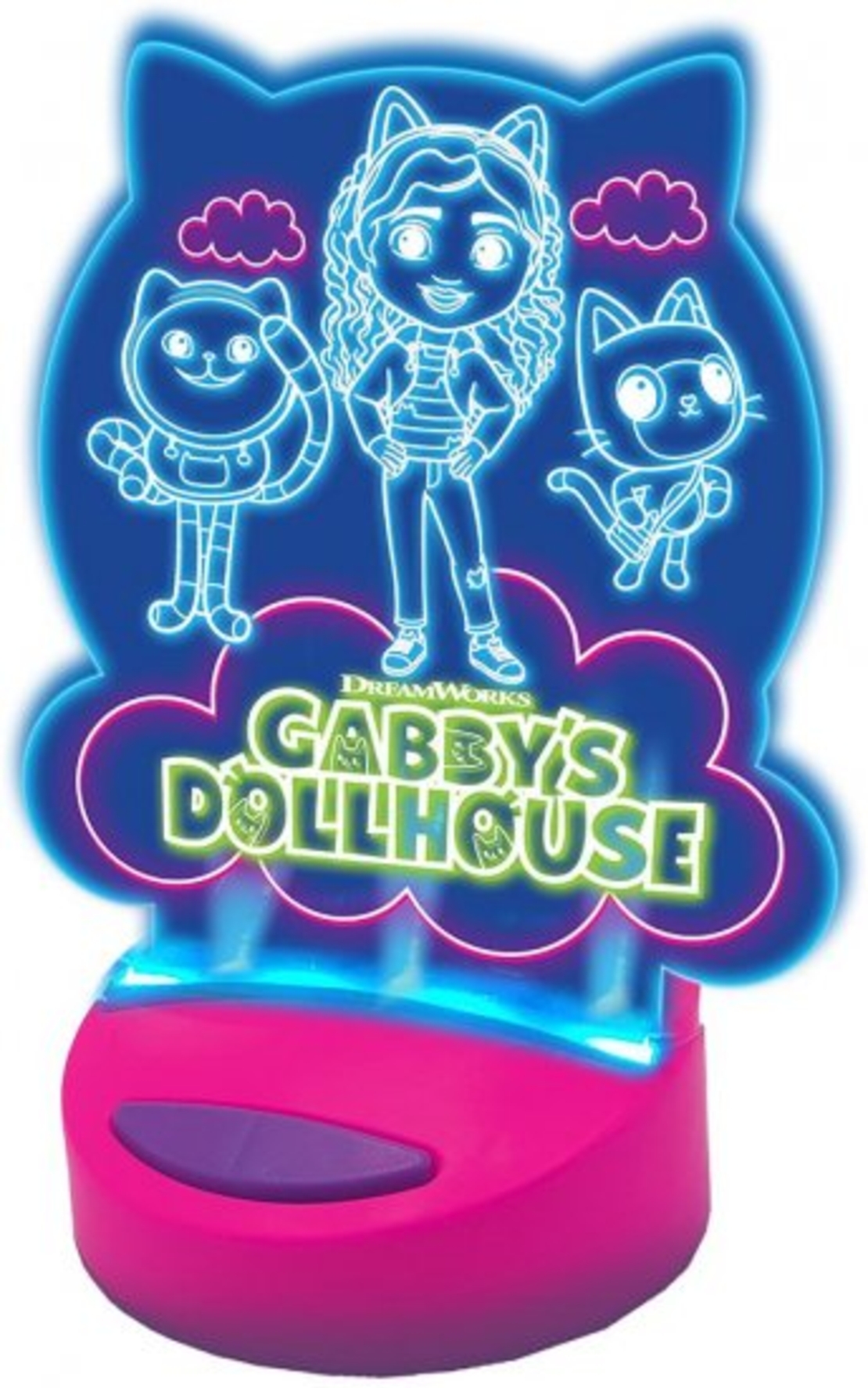 מנורת LED לצביעה מבית Gabbys Dollhouse