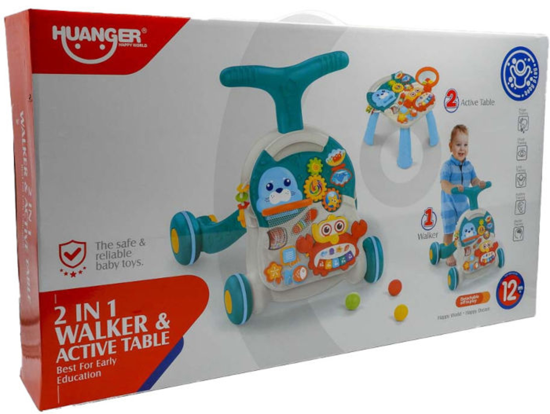 طاولة العاب 2 in 1 Walker ازرق