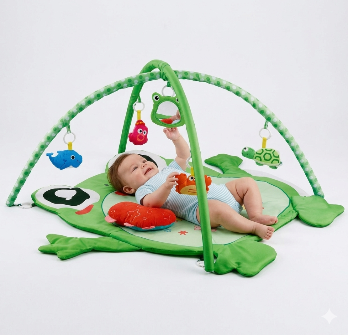 אוניברסיטה לתינוק צפרדע ירוק