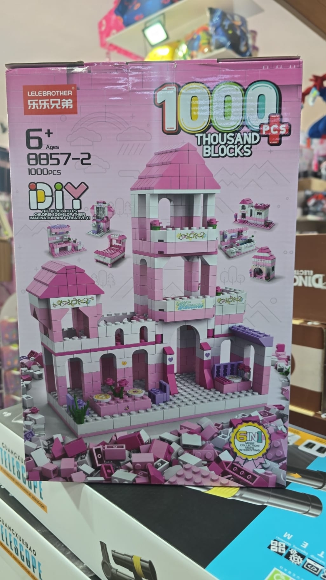 ארמון נסיכות להרכבה 1000 חלקים