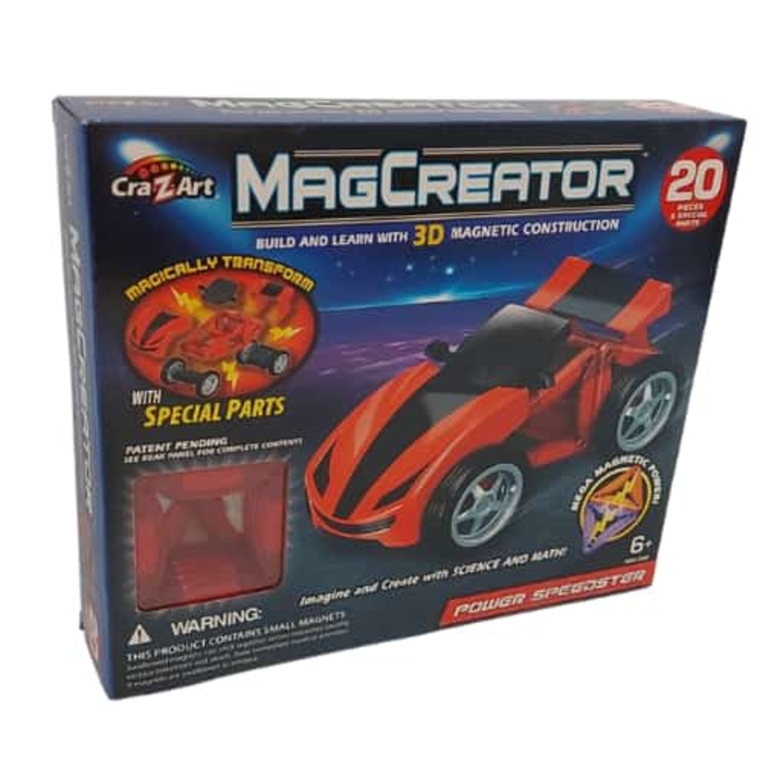 הרכבה מכונית מגנטי בקופסה