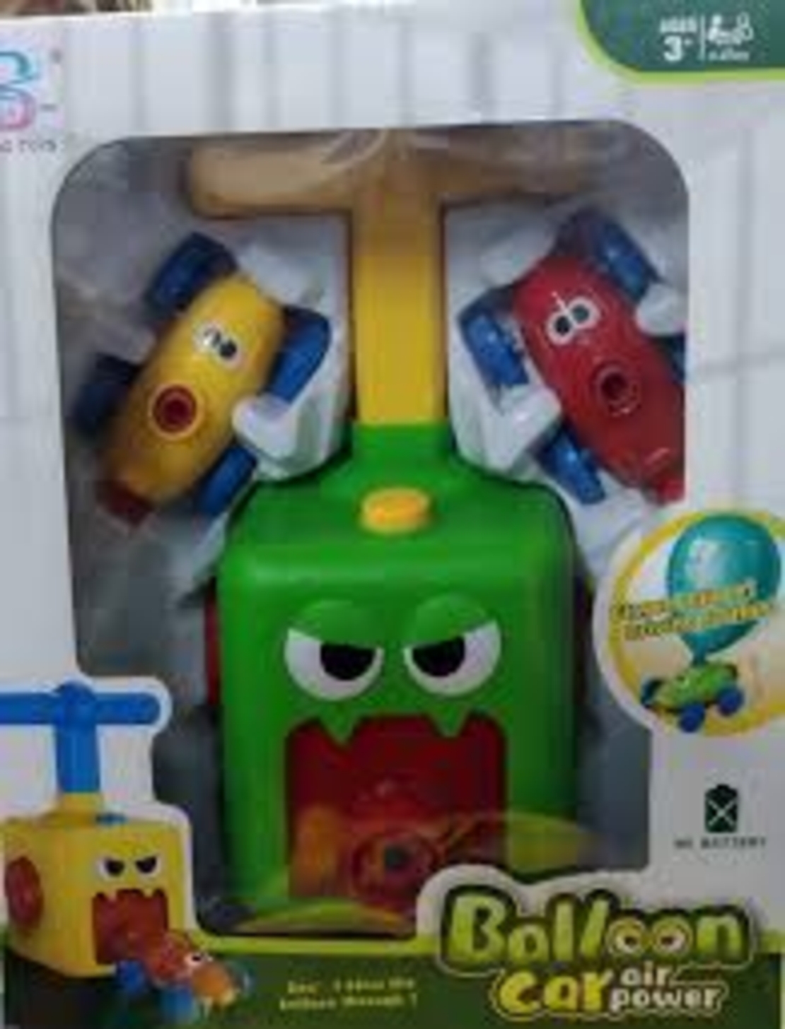 מכונית משאבת בלונים מגניבה!