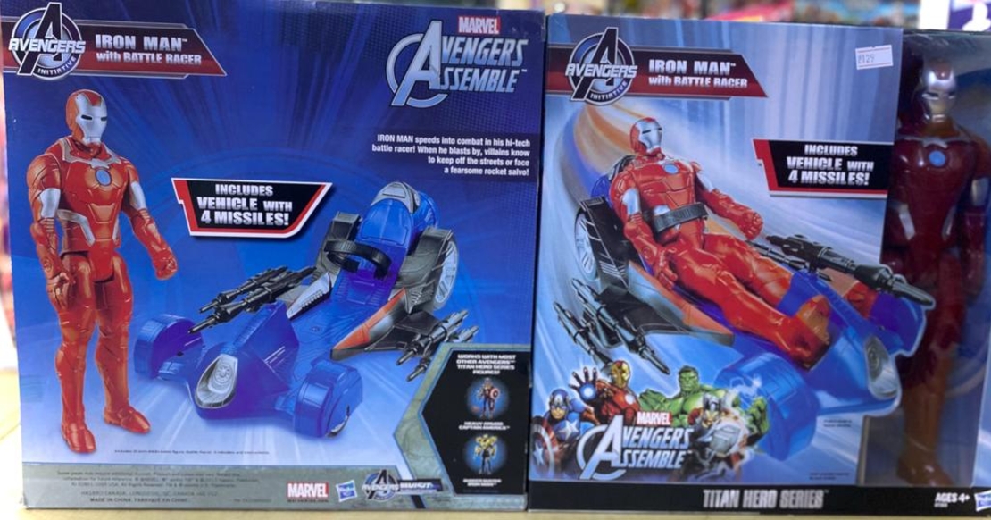 IRON MAN עם מכונית