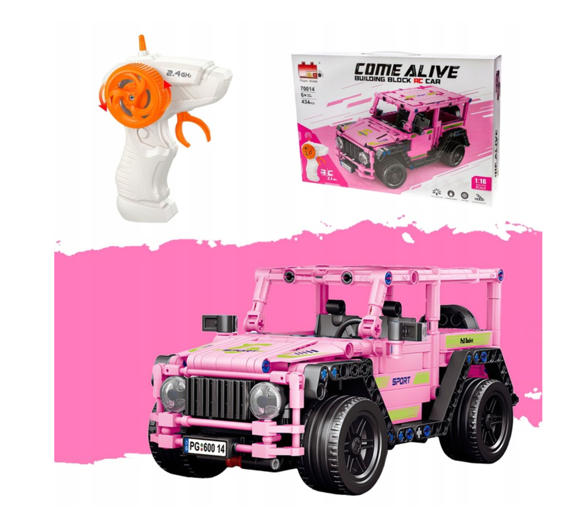 גי'פ ורוד מהמם להרכבה+שלט  COME ALIVE