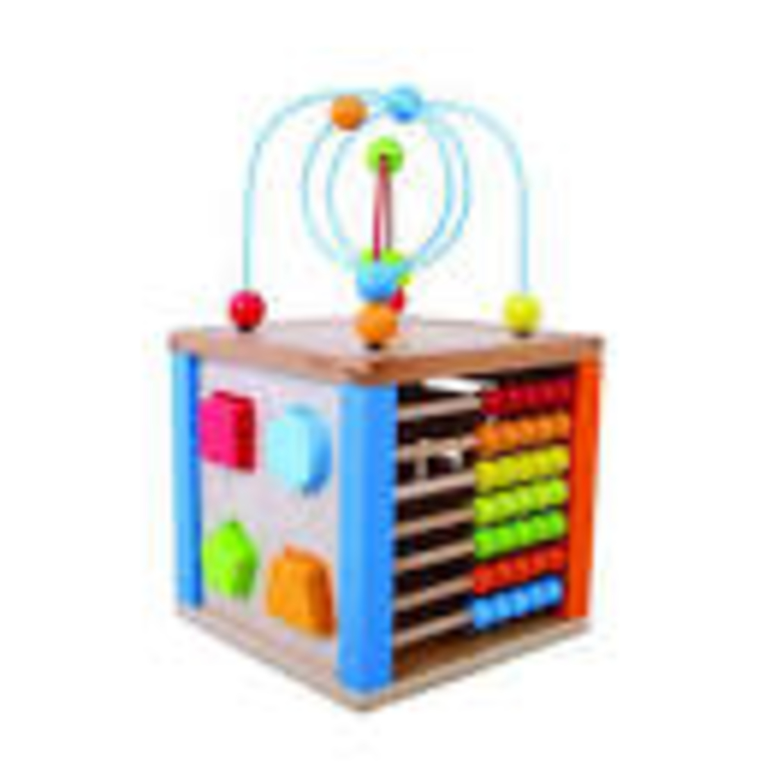 קוביית פעילות מבוך מבית Pit Toys -