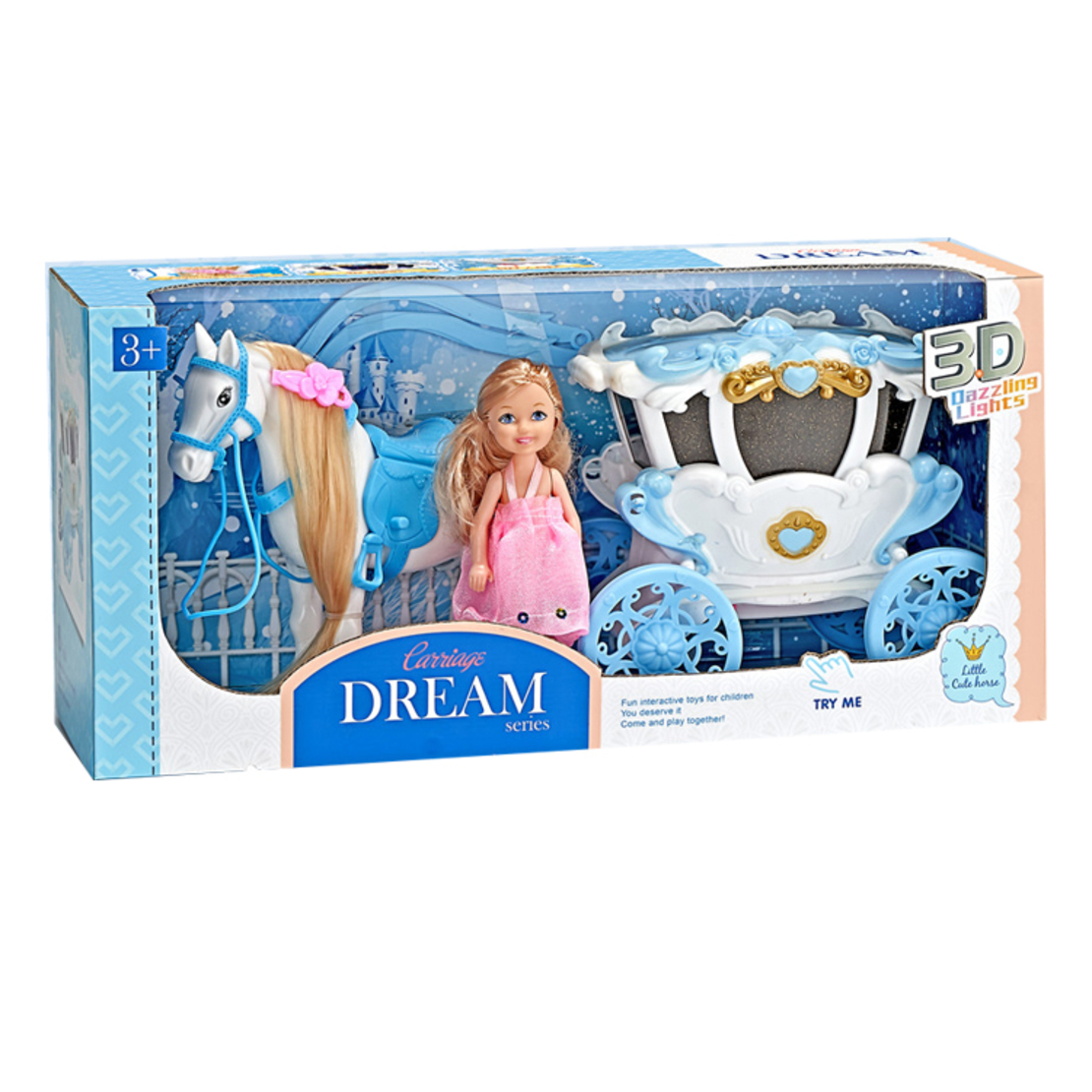 دمية مع حصان