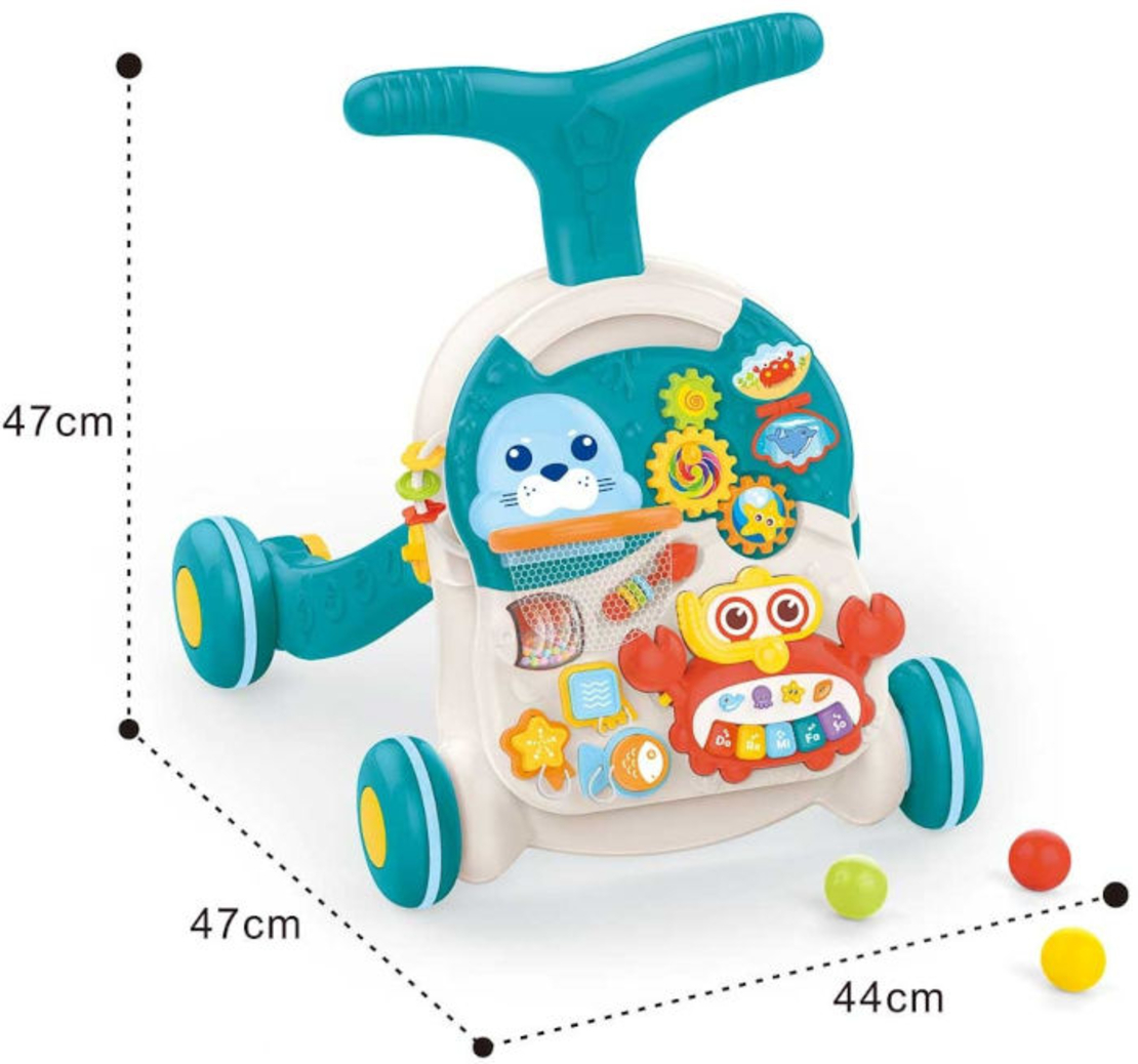 طاولة العاب 2 in 1 Walker ازرق