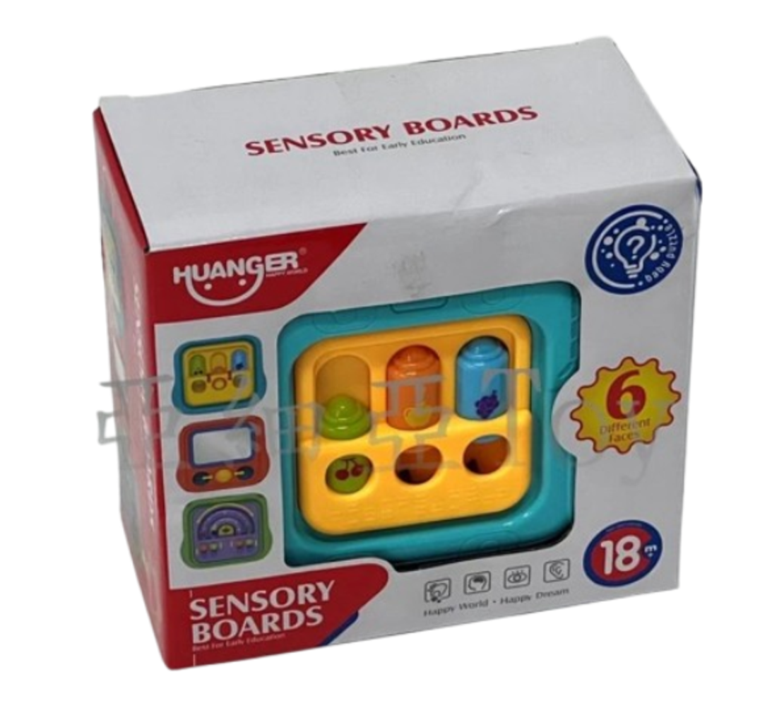 קוביה חשיבה מוחשית לתינוק