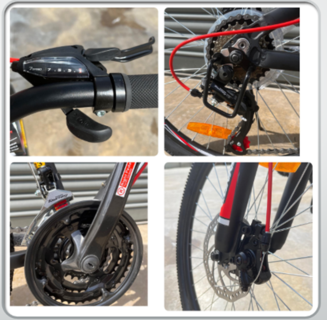 אופני הרים בולם קדמי דיסק שלדה אלומיניום -מידה : 20