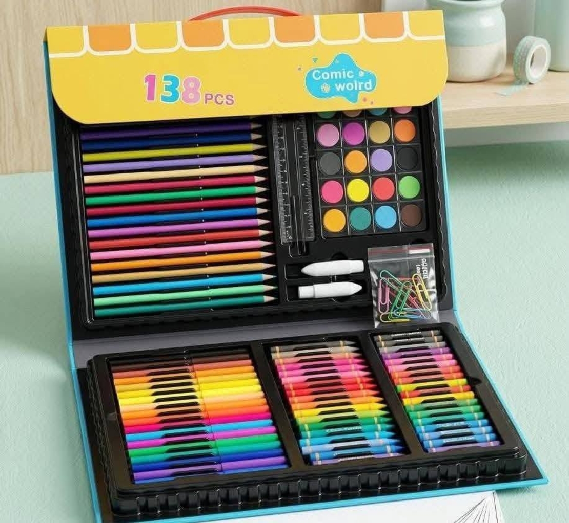 סט אמנות של 138 חלקים של קומיקס וסטודיו - 5317