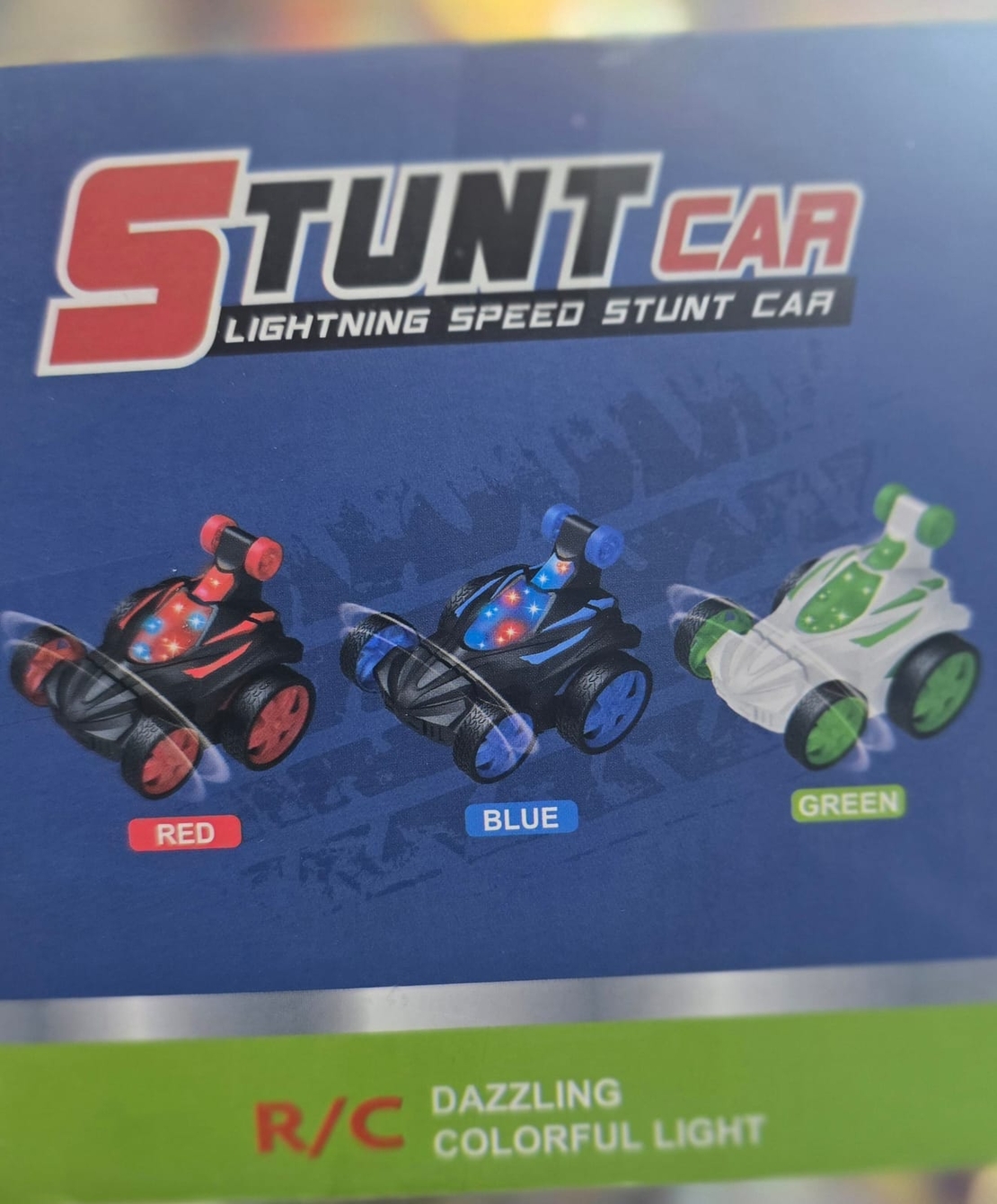מכונית מרוץ על שלט  STUNT