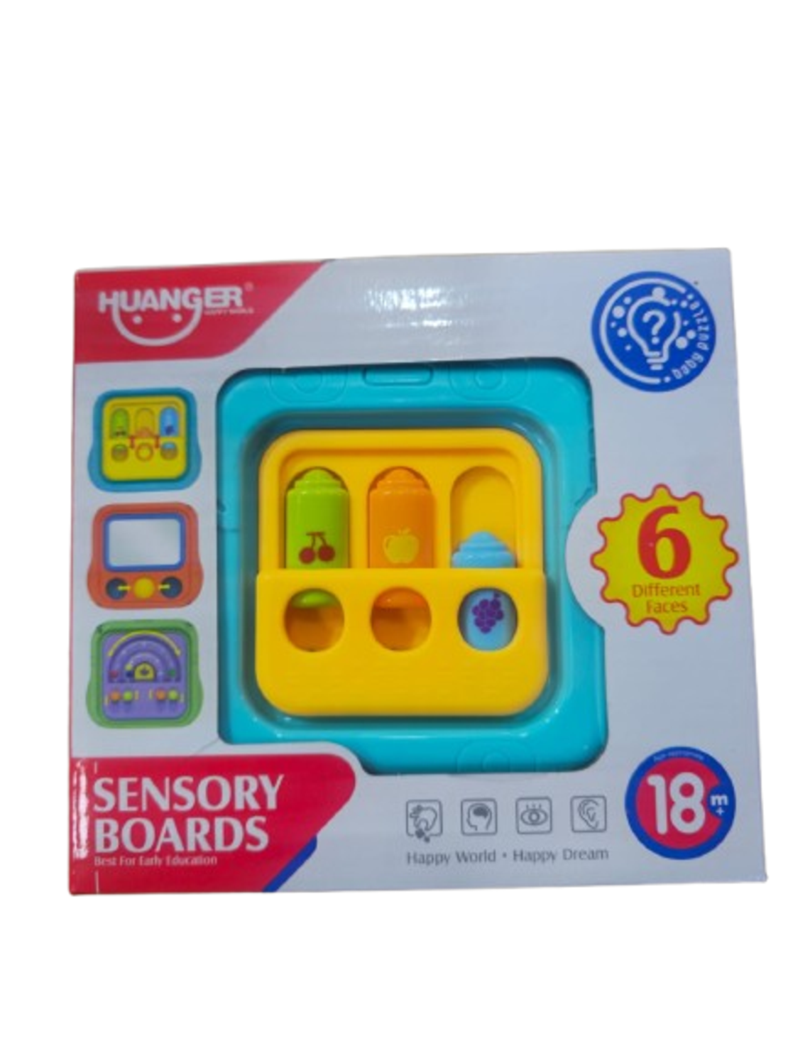 קוביה חשיבה מוחשית לתינוק