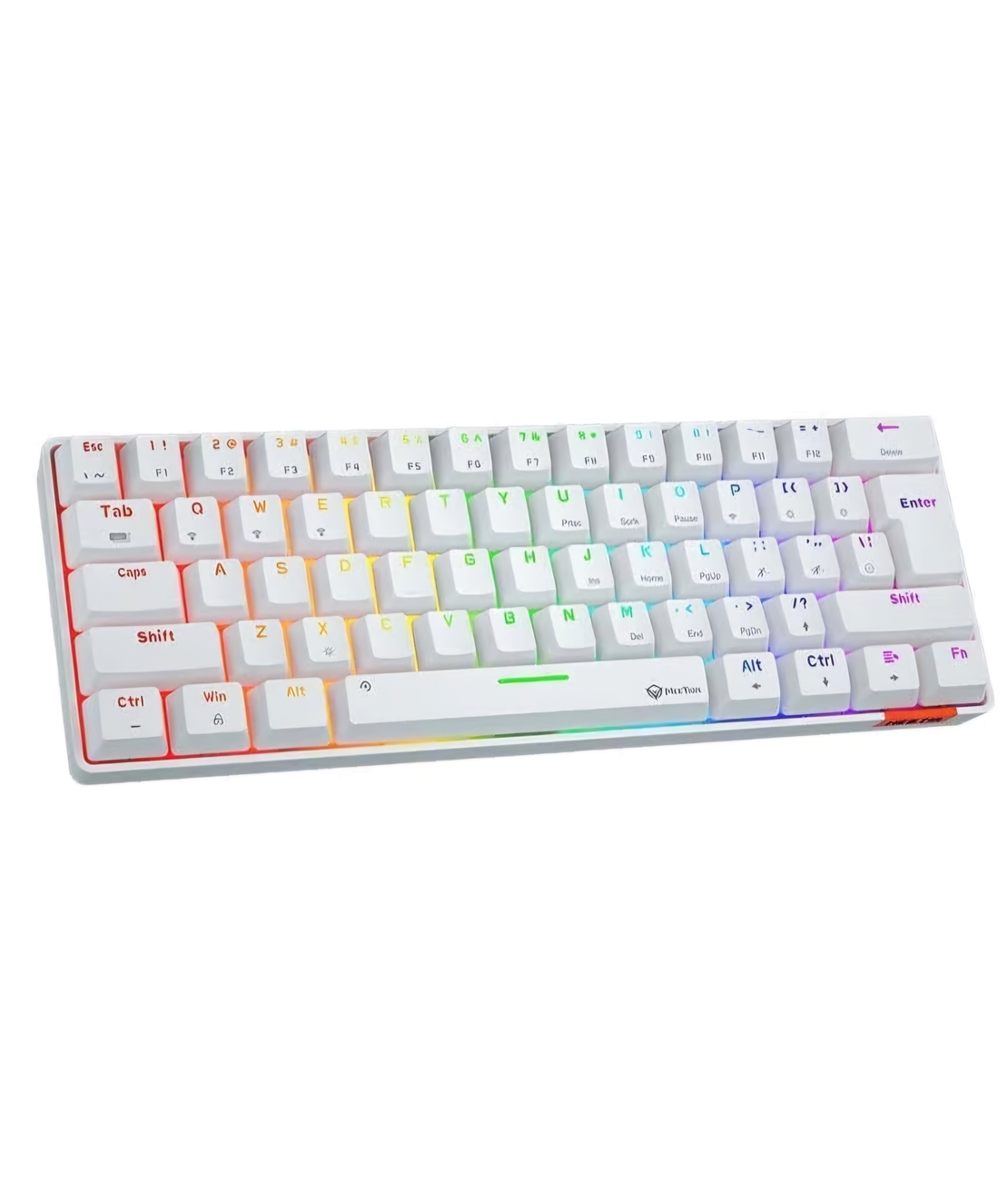 מקלדת גיימינג Mechanical Keyboard   MT-MK005BT - לבן