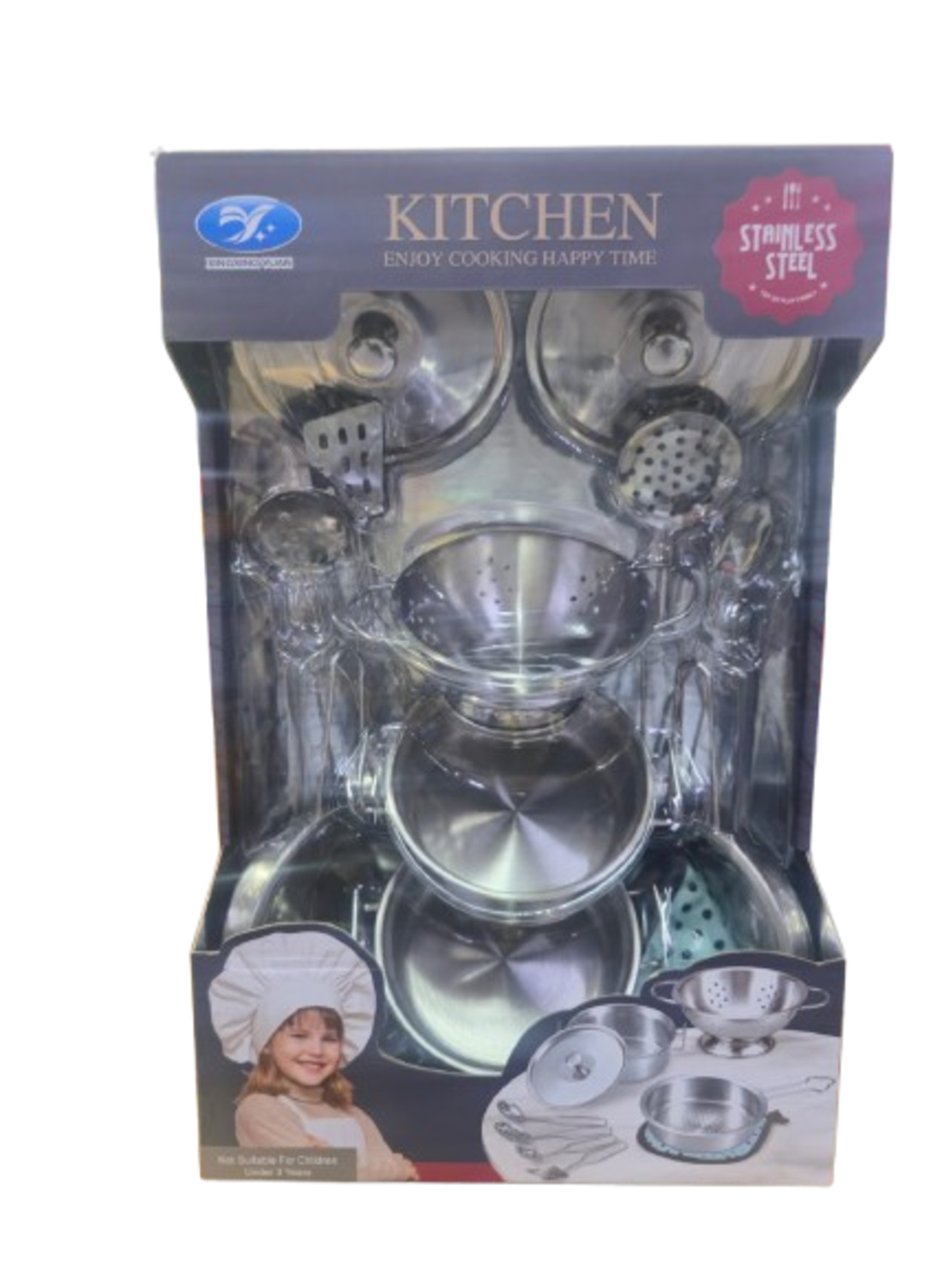 11 قطعة من أدوات المطبخ المصنوعة من الفولاذ المقاوم للصدأ في الشبكة - Copy 0