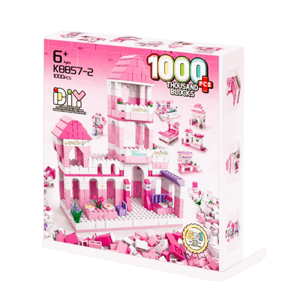 ארמון נסיכות להרכבה 1000 חלקים