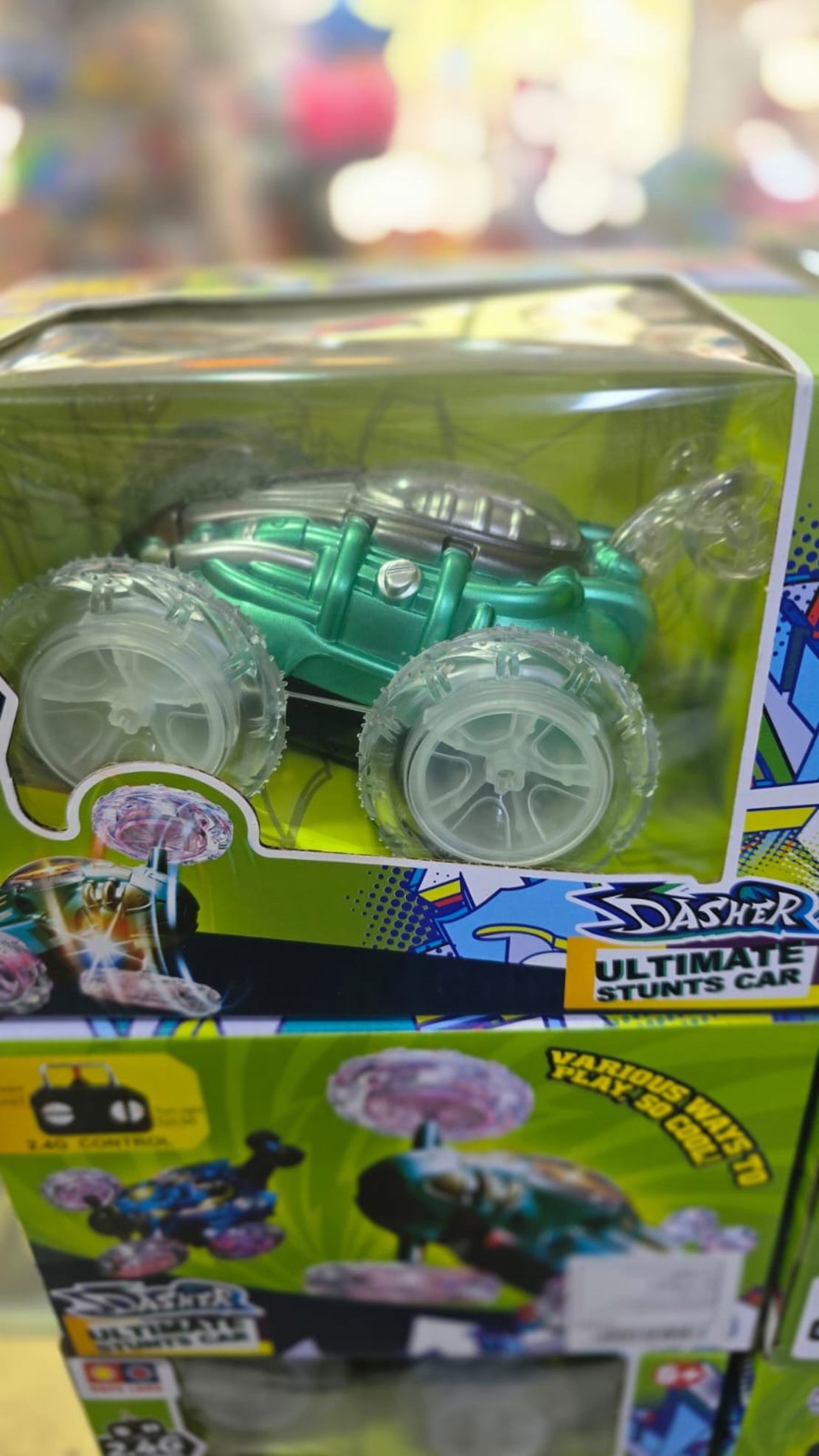 מכונית שלט משתוללת