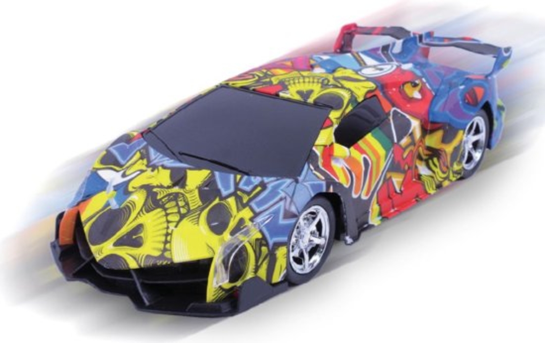 מכונית על שלט 1:14 Graffity Supercar מבית Machina