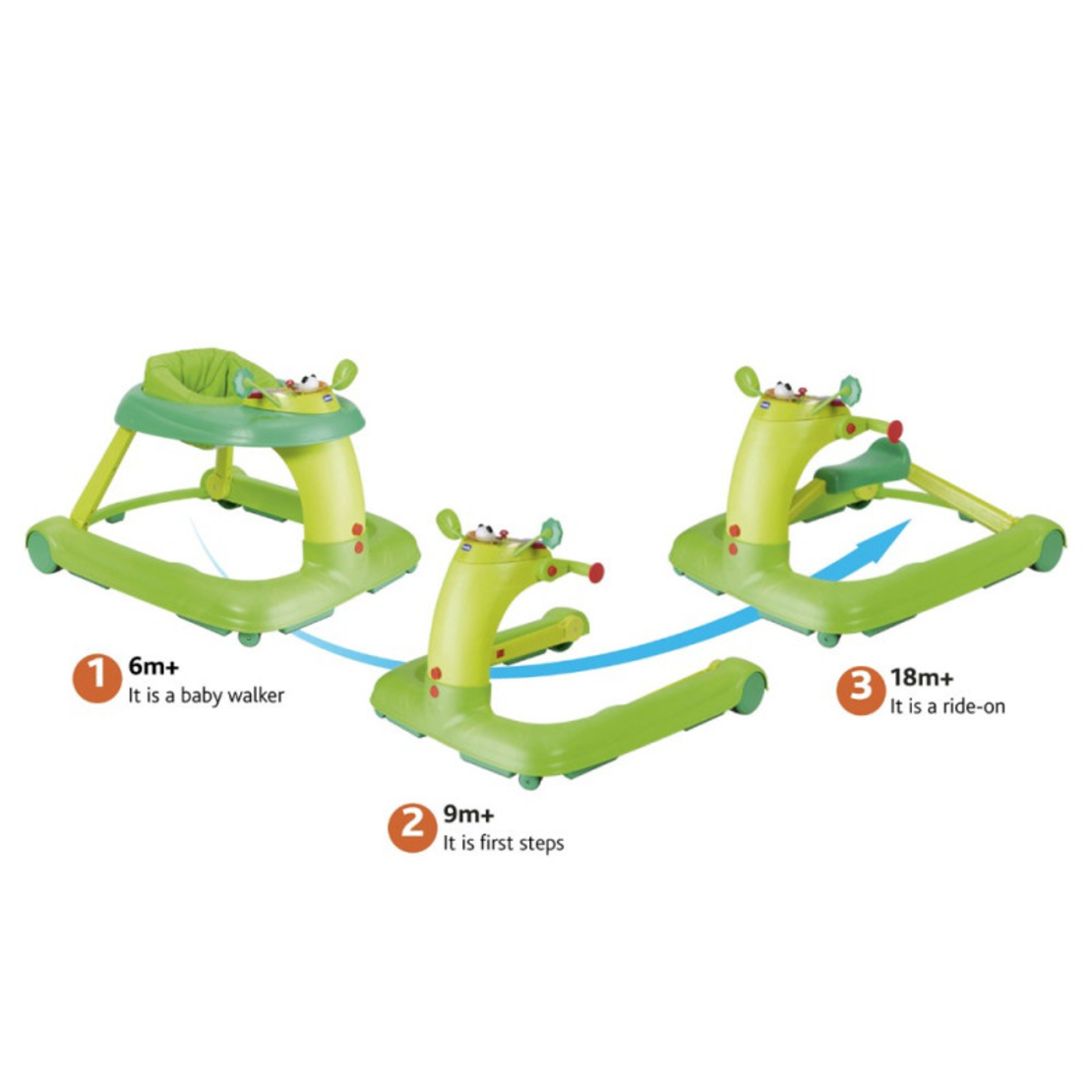 دراجة المشي  123 Chicco -