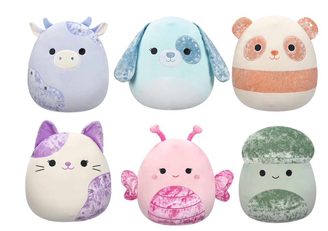 סקווישמלו סדרת קטיפה “12 Squishmallows - כ 30 ס