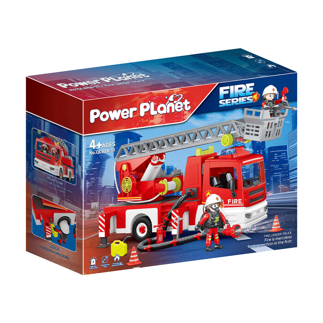 power planet سلم إنقاذ محرك الإطفاء من باور بلانيت
