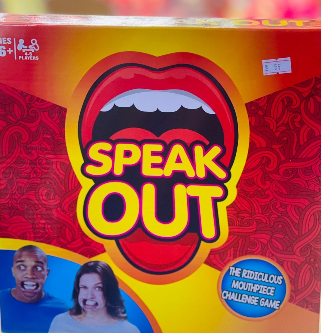 speak out
