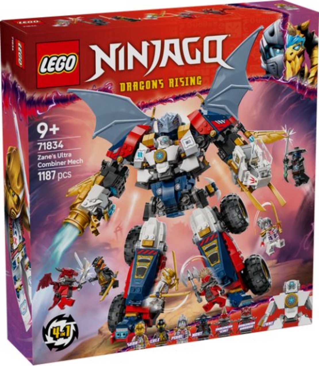 ليجو LEGO Ninjago 71834 Zane