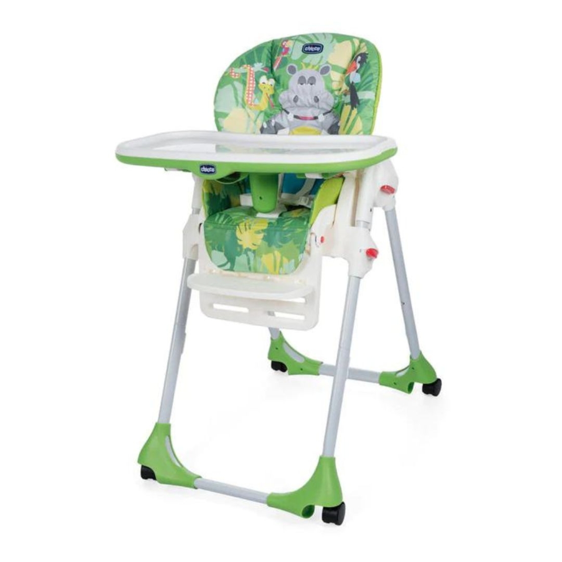 مقعد الطعام Chicco Polly Easy Highchair Happy Jungle من شيكو
