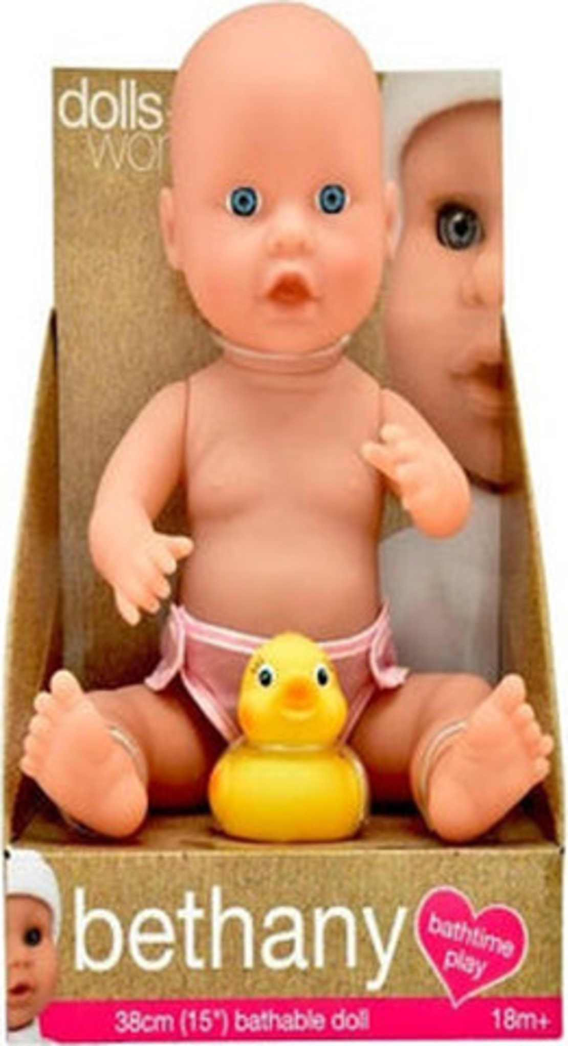 دمية طفل حديث الولادة (38 سم) Dolls World - -