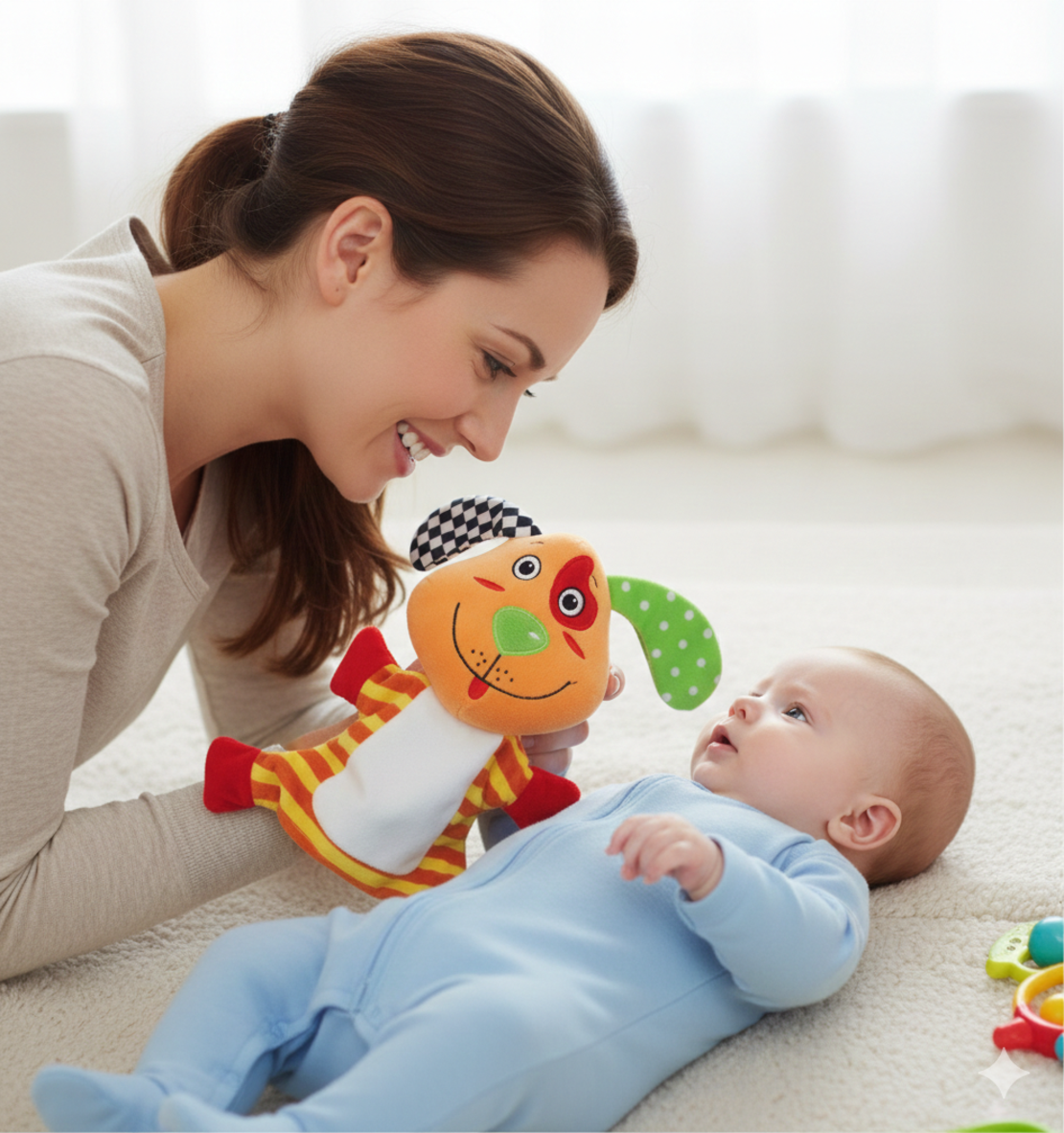 בובת כפפה מבית Pit Toys - כלב