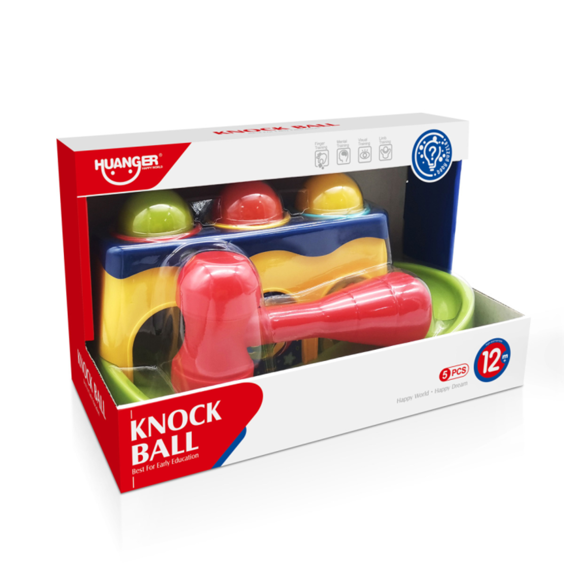 משחק פטיש עם כדורים – Baby Knock Ball