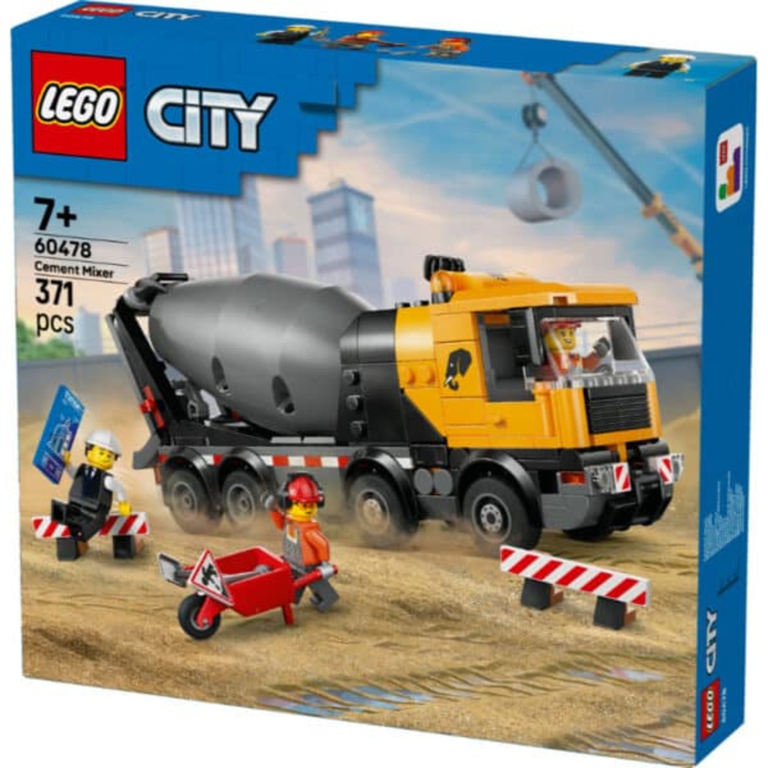 לגו City – מערבל בטון (60478) LEGO
