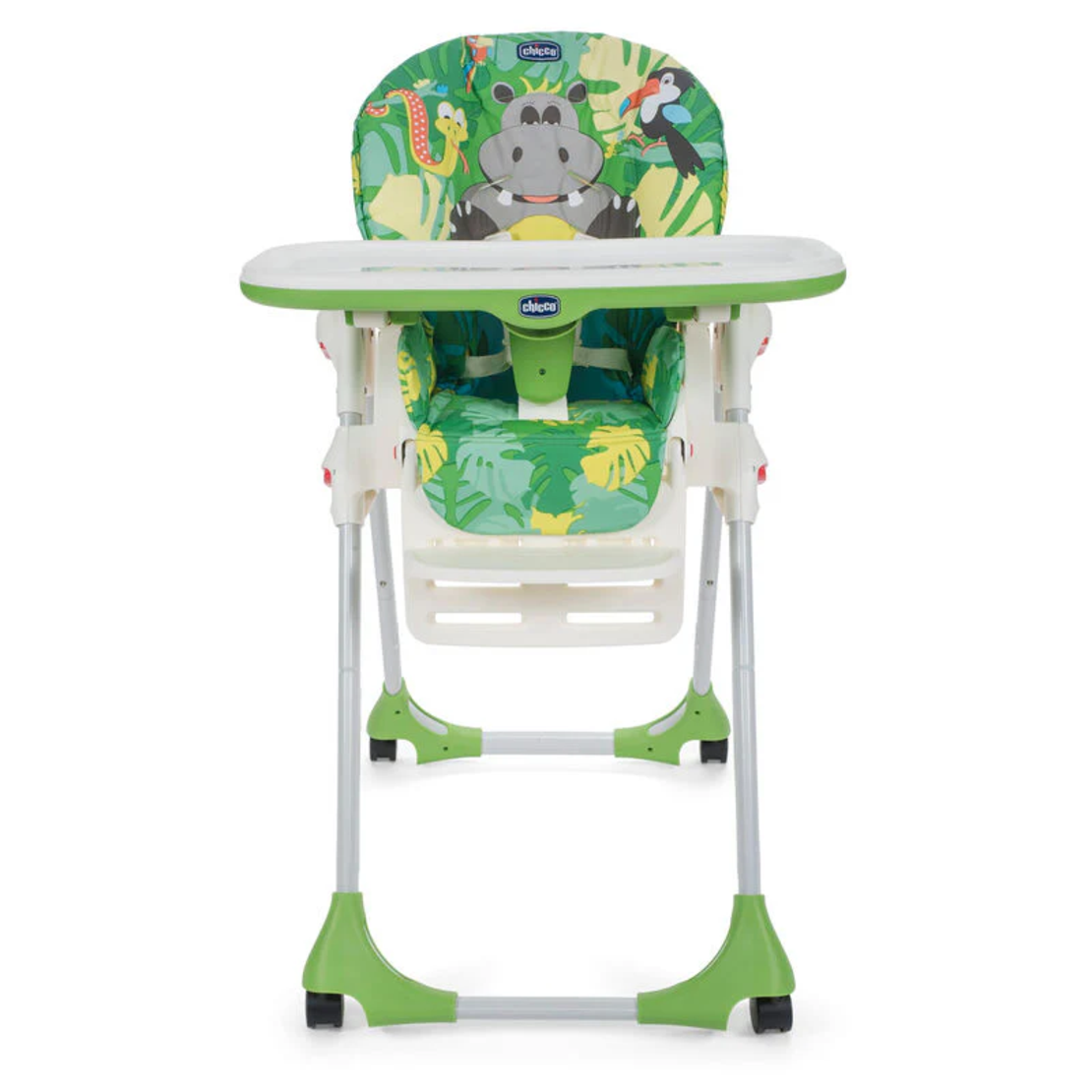 مقعد الطعام Chicco Polly Easy Highchair Happy Jungle من شيكو