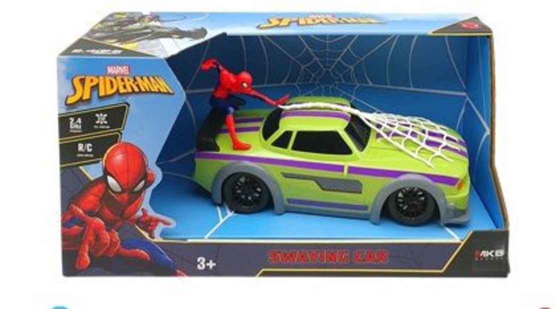 מכונית שלט ספיידרמן רוקינג