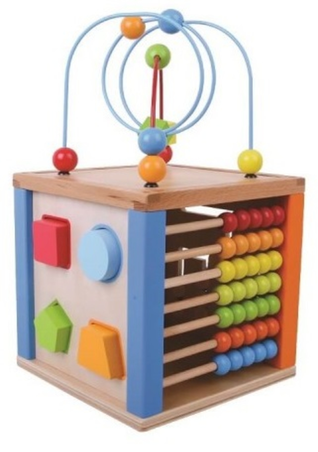 קוביית פעילות מבוך מבית Pit Toys -