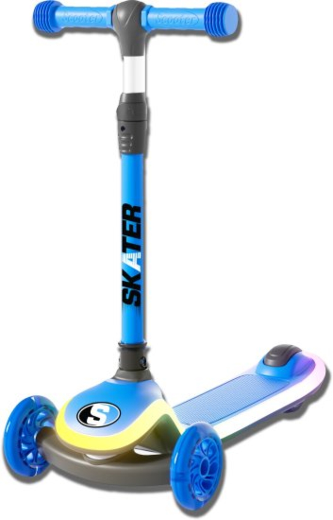 سكوتر lumiride الملون ثلاثي العجلات