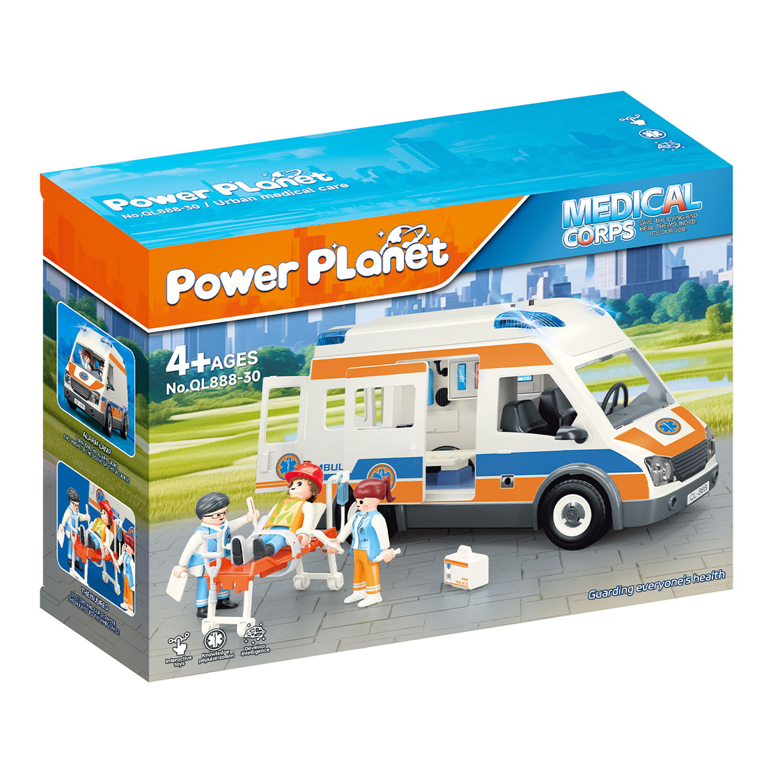 power planet سيارة إسعاف الإنقاذ