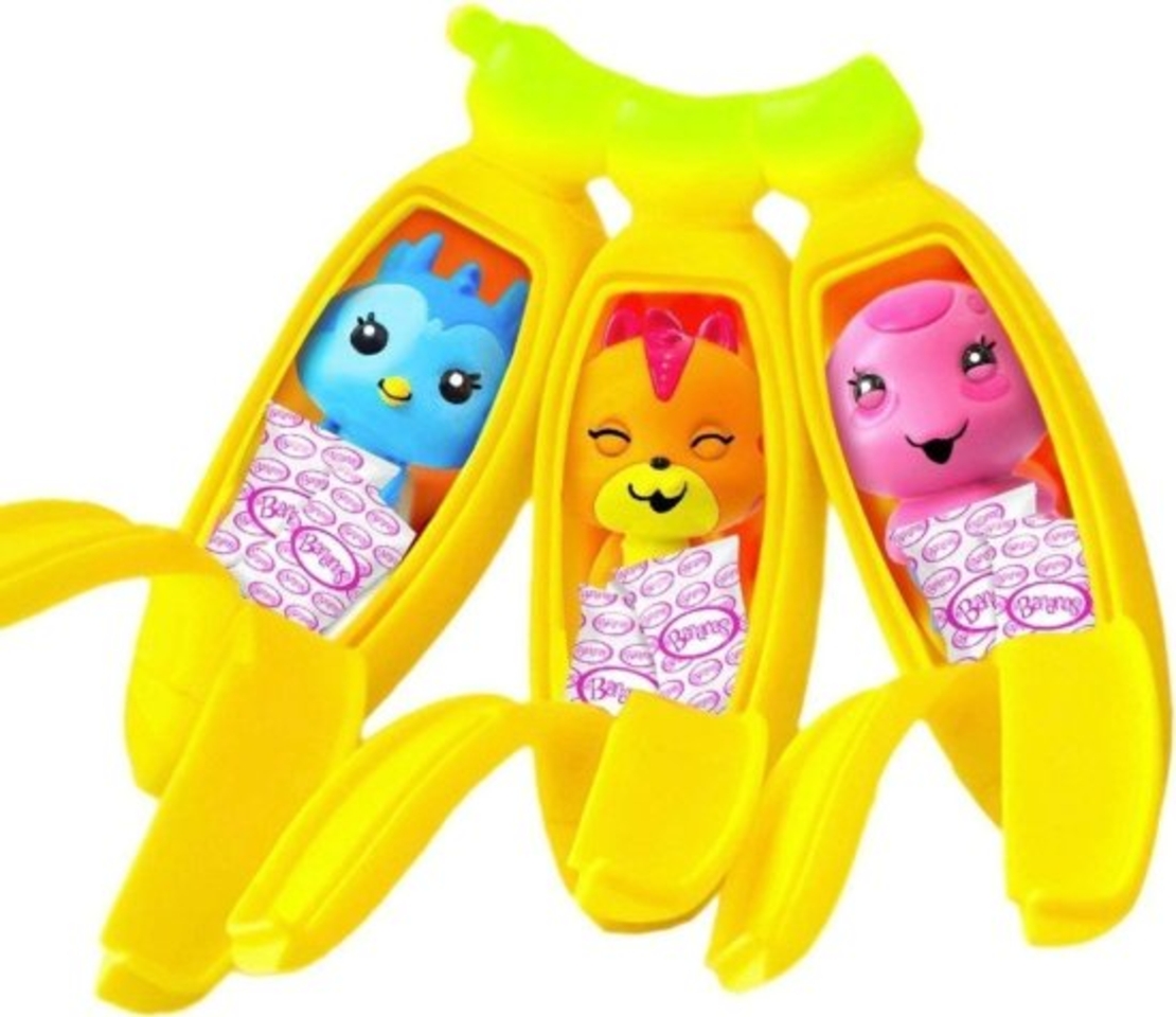 مجموعة دمى الموز القابلة للتجميع (1 دمى) Bananas