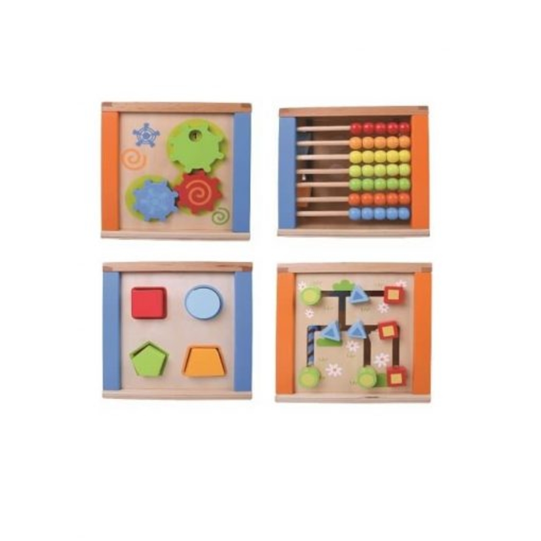קוביית פעילות מבוך מבית Pit Toys -