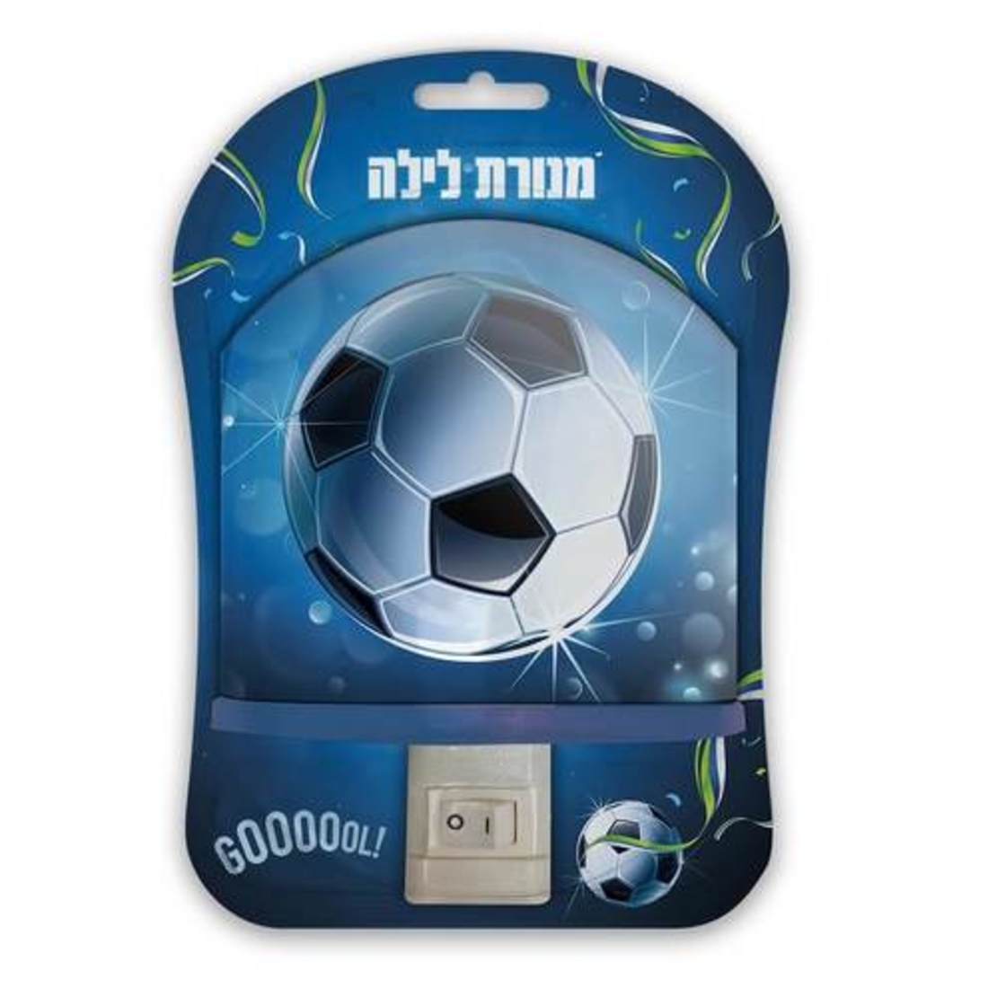 מנורת לילה כדורגל לילדים
