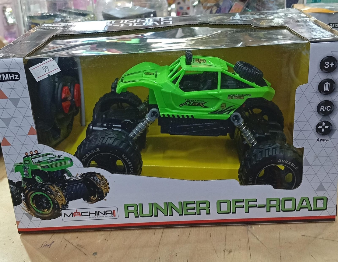 ג'יפ שלט גדול RUNNER 1:16 שליטה 4 כיוונים