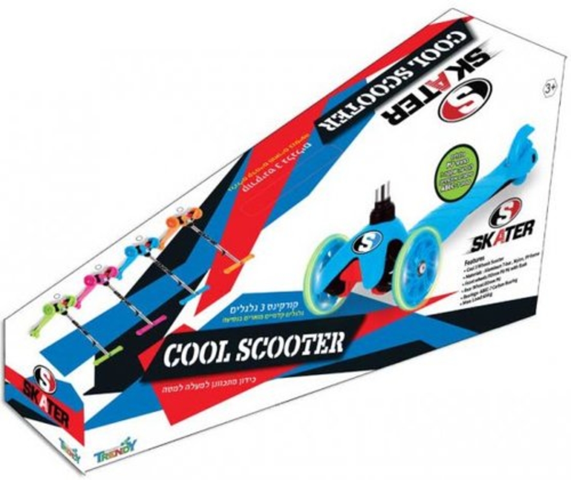 קורקינט 3 גלגלים Skater Cool Scooter