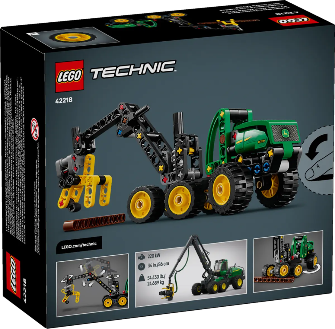 ليغو تكنيك – مركبة جون دير 1470H الثقيلة للغابات (42218)LEGO