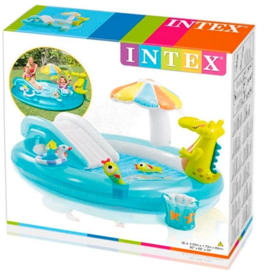 בריכת פעילות Intex 57165 - תנין