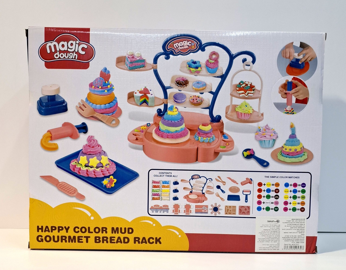 הקונדטוריה שלי להכנת קינוחים מבצק + אביזרים Magic Dough