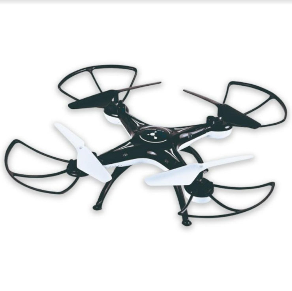 רחפן נטען DRONE ONE עם תאורה וארבעה מדחפים עם הגנה