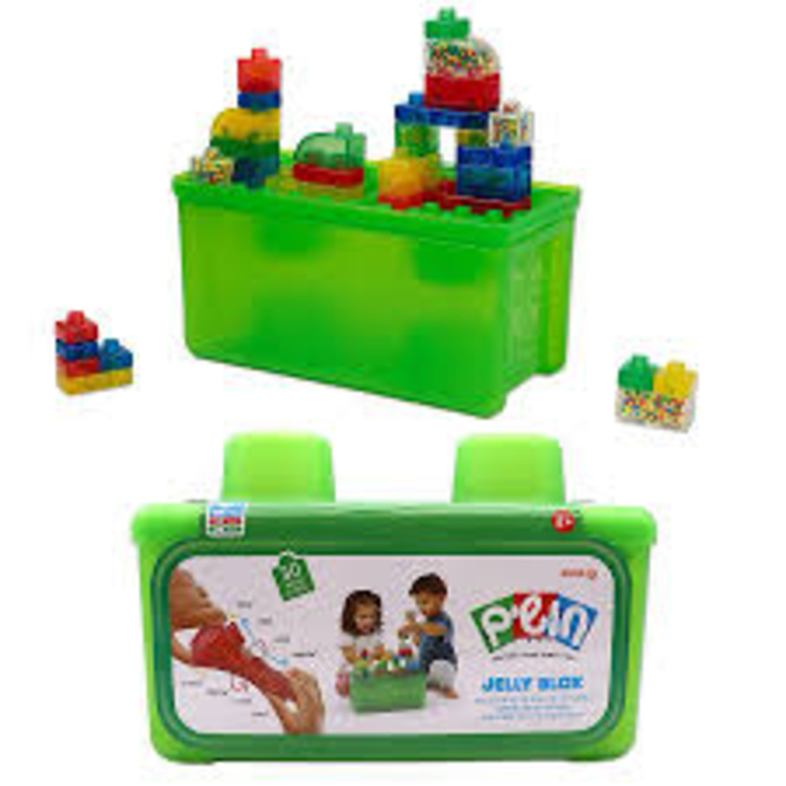 جيلي بلوكس مكعبات  للطفل JELLY BLOX 30PC